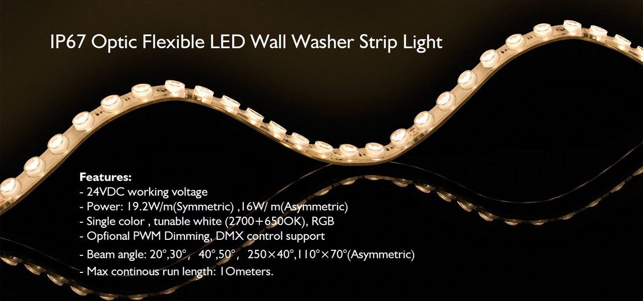 Luz linear de la lavadora de la pared del LED