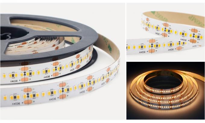 La cinta llevada SMD de la tira 24VDC 2216 enciende 300 LED/M Seamless Light Output alto CRI90 CRI95 2