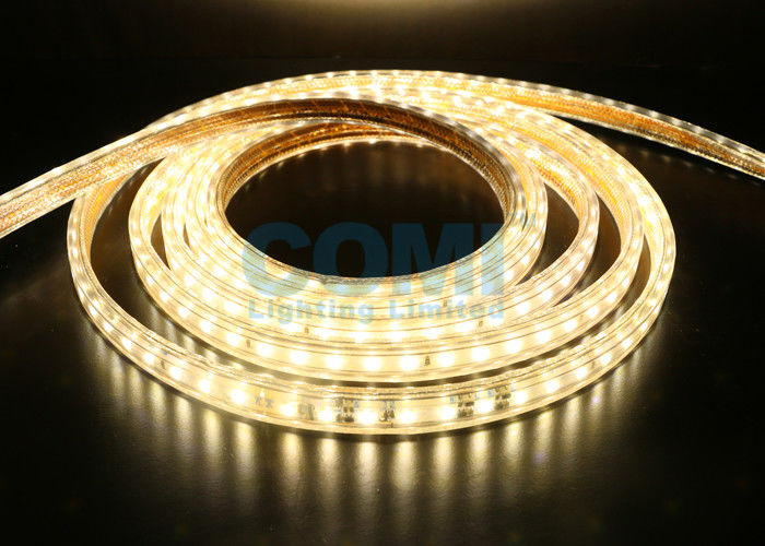 6w luz de tira actual constante del alto voltaje ip67 led de m 2835 con la fuente de alimentacion