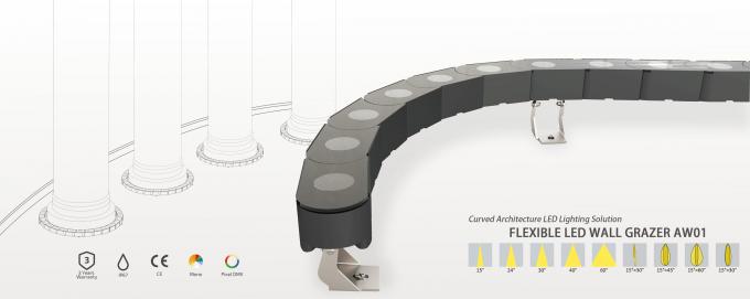 Lavadora flexible al aire libre IP67 de la pared de AW01 LED impermeable