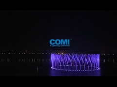 Control de música DMX512 LED direccionable Iluminación de la fuente Muestra