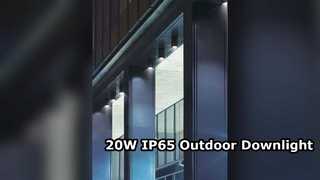 Downlight LED de Exterior 20W IP65 Arquitectónico