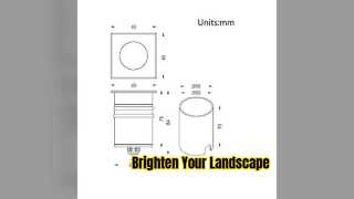 Luz de suelo LED COMI 6W IP67 Iluminación arquitectónica