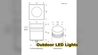 Ilumine su paisaje: luces LED subterráneas versátiles
