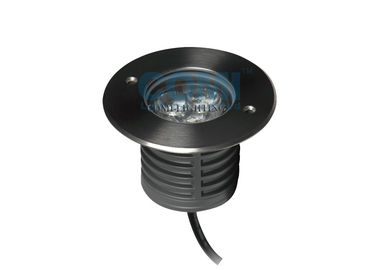 3 * 2W la lámpara ligera simétrica 116m m Front Cover ETL del poder LED Inground enumeró