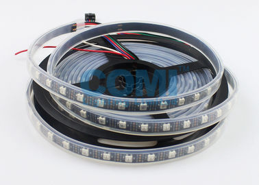Color que cambia las luces de tira llevadas, PWB negro programable de las luces de tira del LED