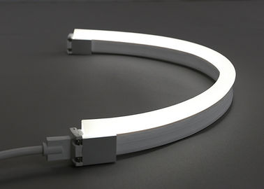 Vista lateral de DMX RGB que emite la luz de neón de la cinta del LED, luces de la Navidad de neón de la tira de la luz del LED